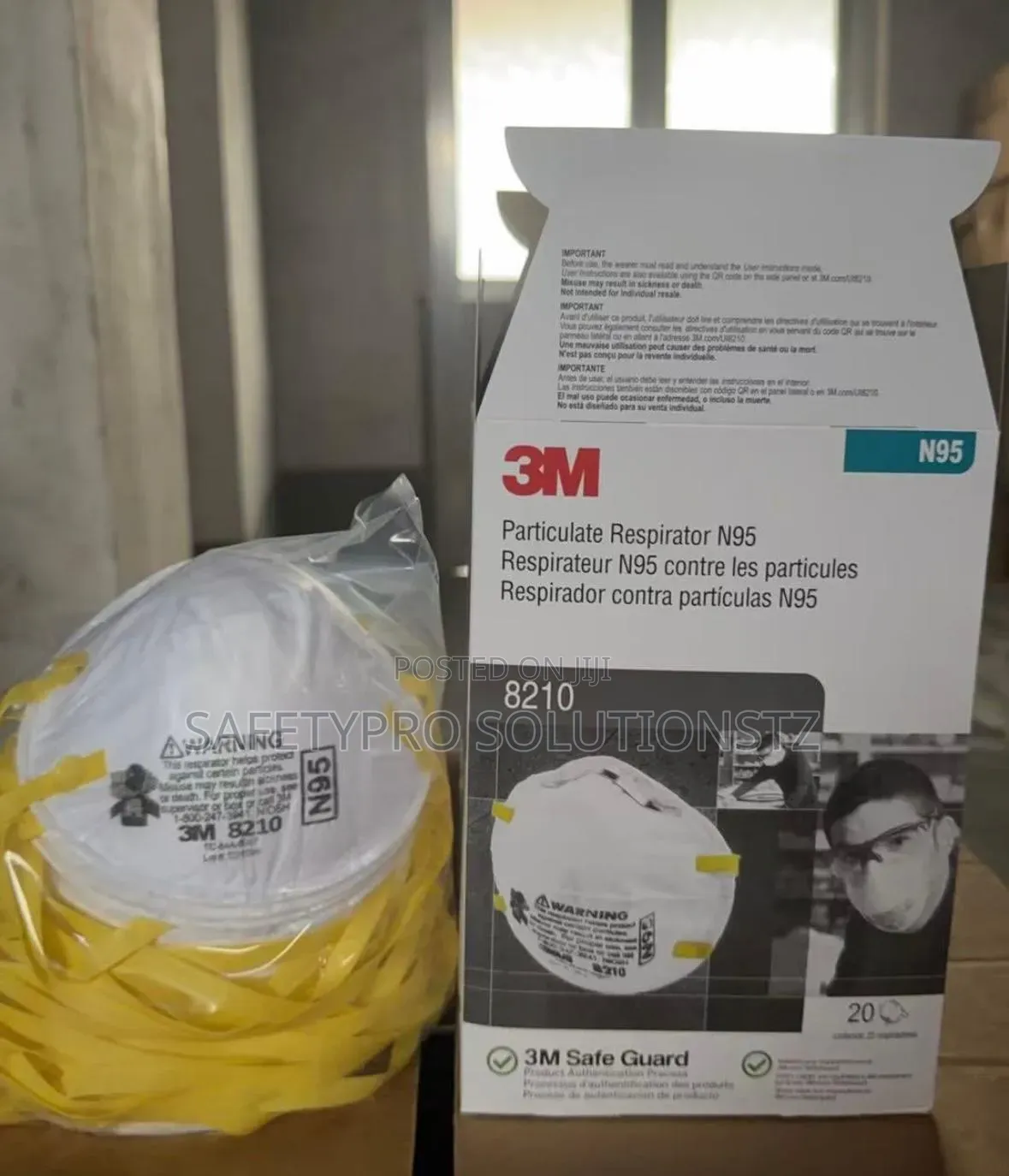 3m Particulate Respirator N95 (Non Filter) 8210