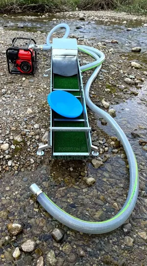 Mashine Ya Kuchuja Dhahabu (Sluice Box) Na Pampu Ya Maji 7.5HP