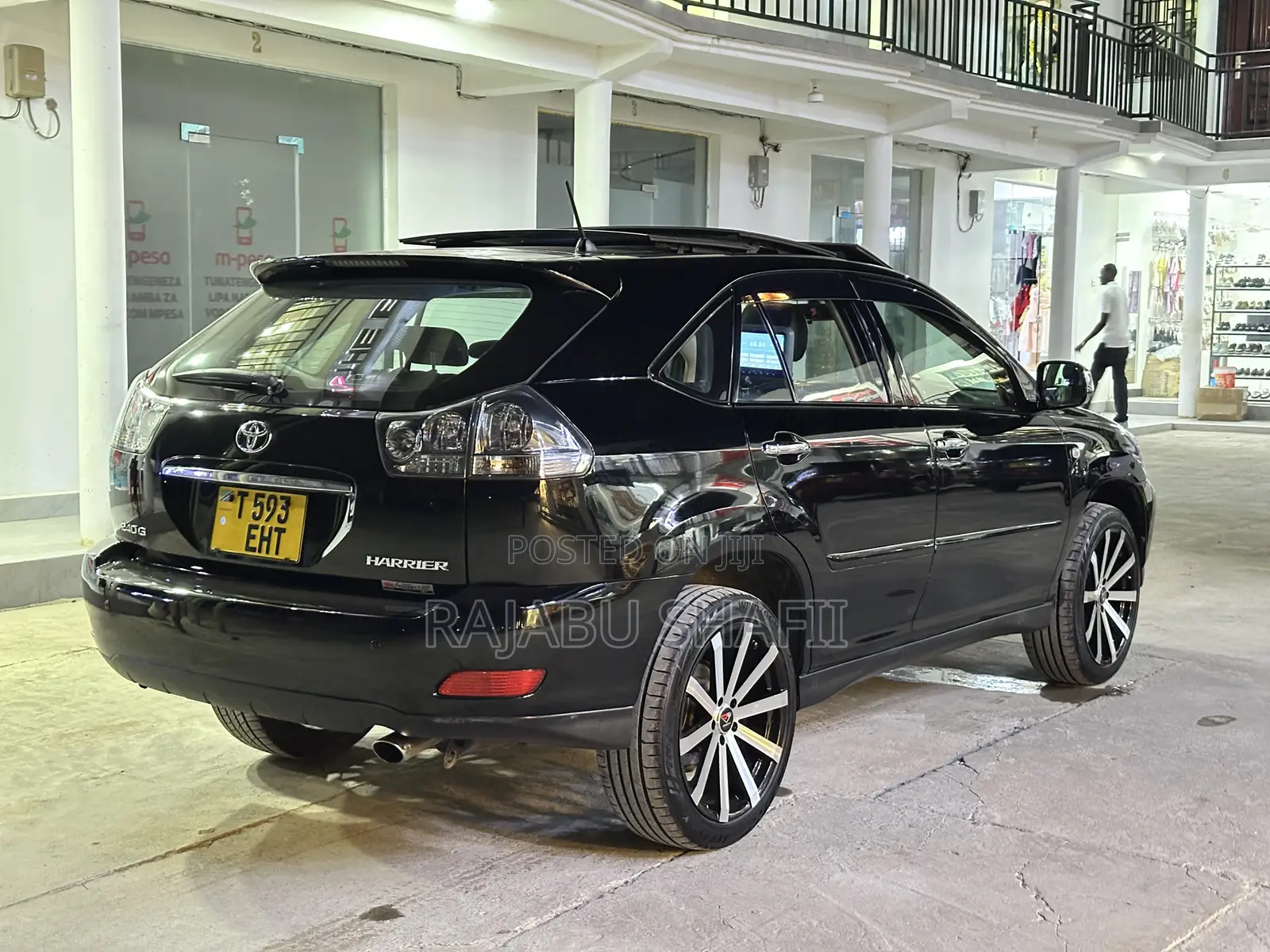 Toyota Harrier 2.4 2007 Black