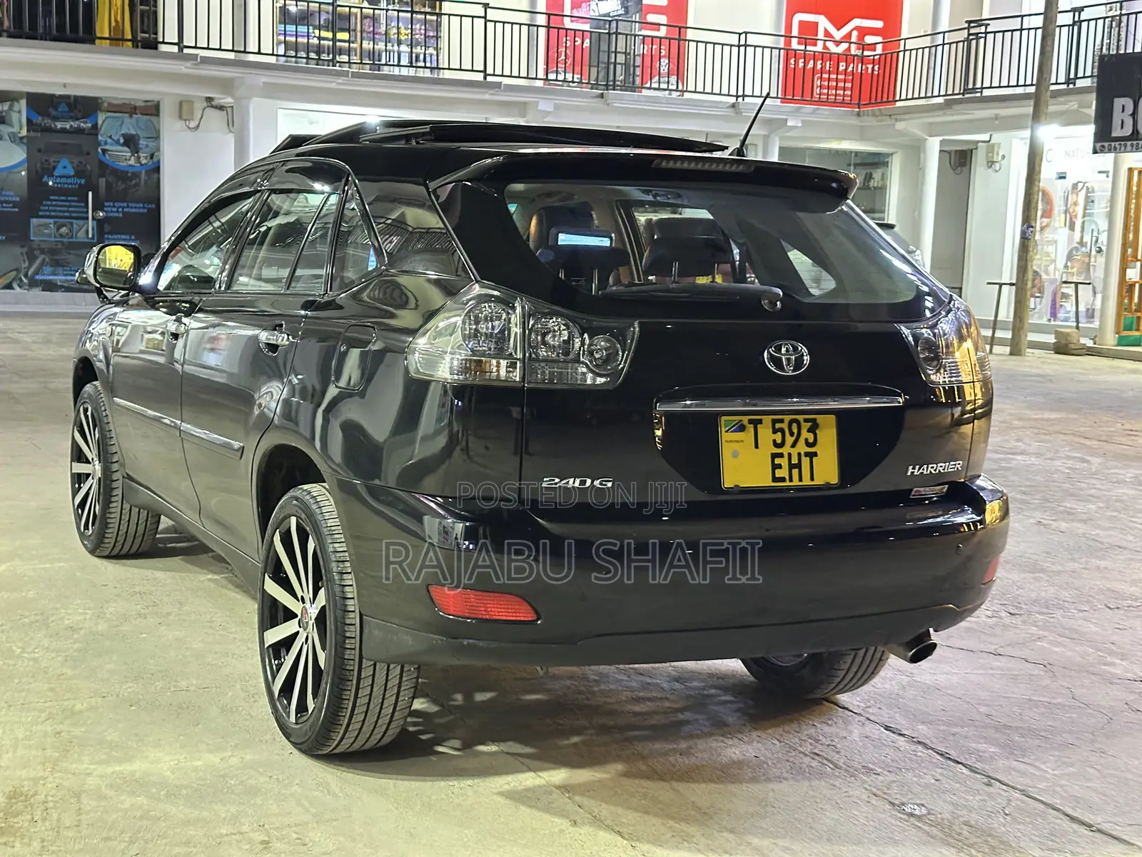 Toyota Harrier 2.4 2007 Black