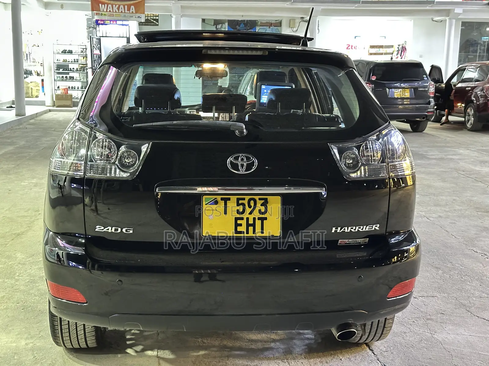 Toyota Harrier 2.4 2007 Black