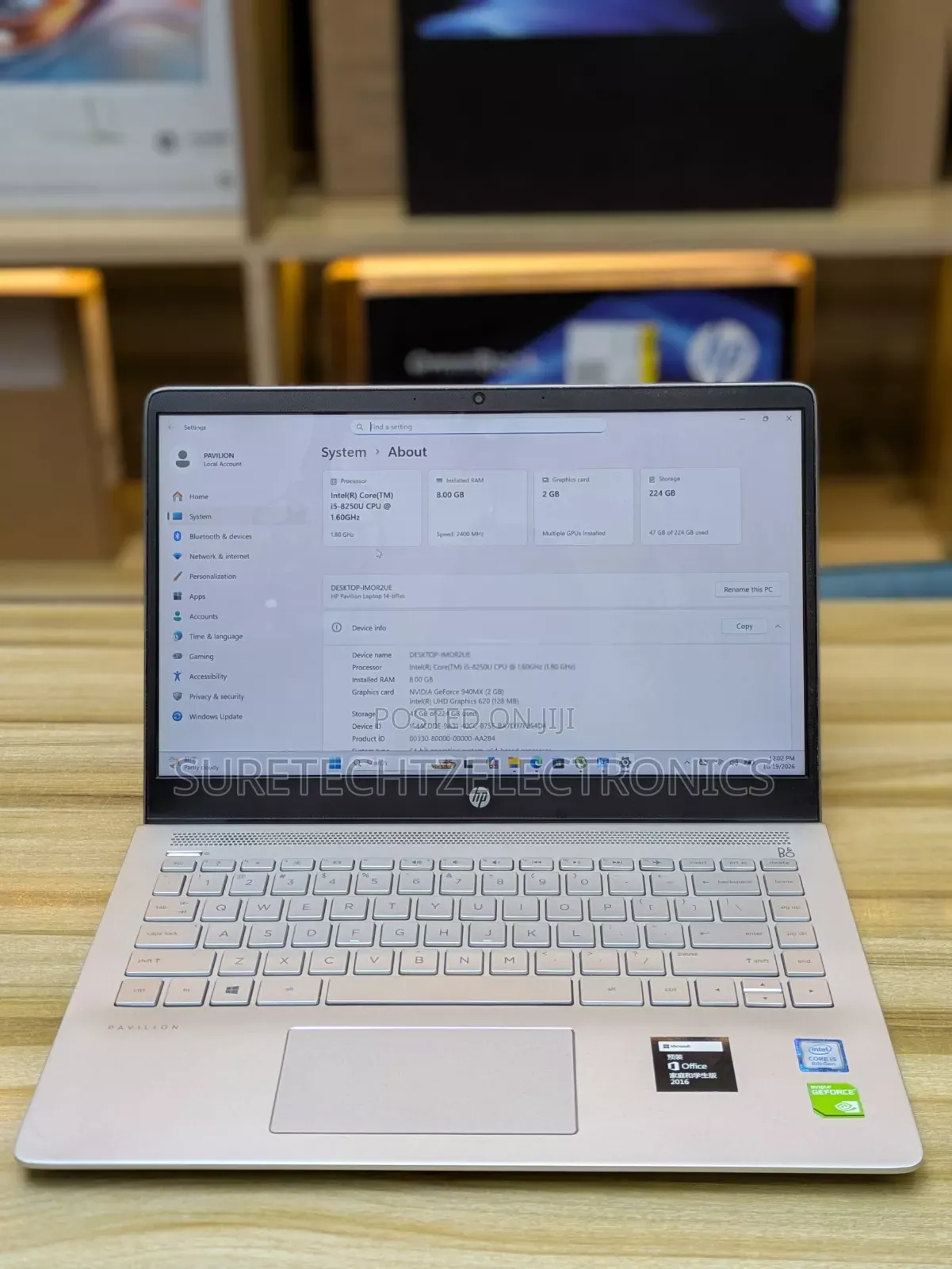 Laptop HP Pavilion 14 8GB Intel Core i5 SSD 256GB
