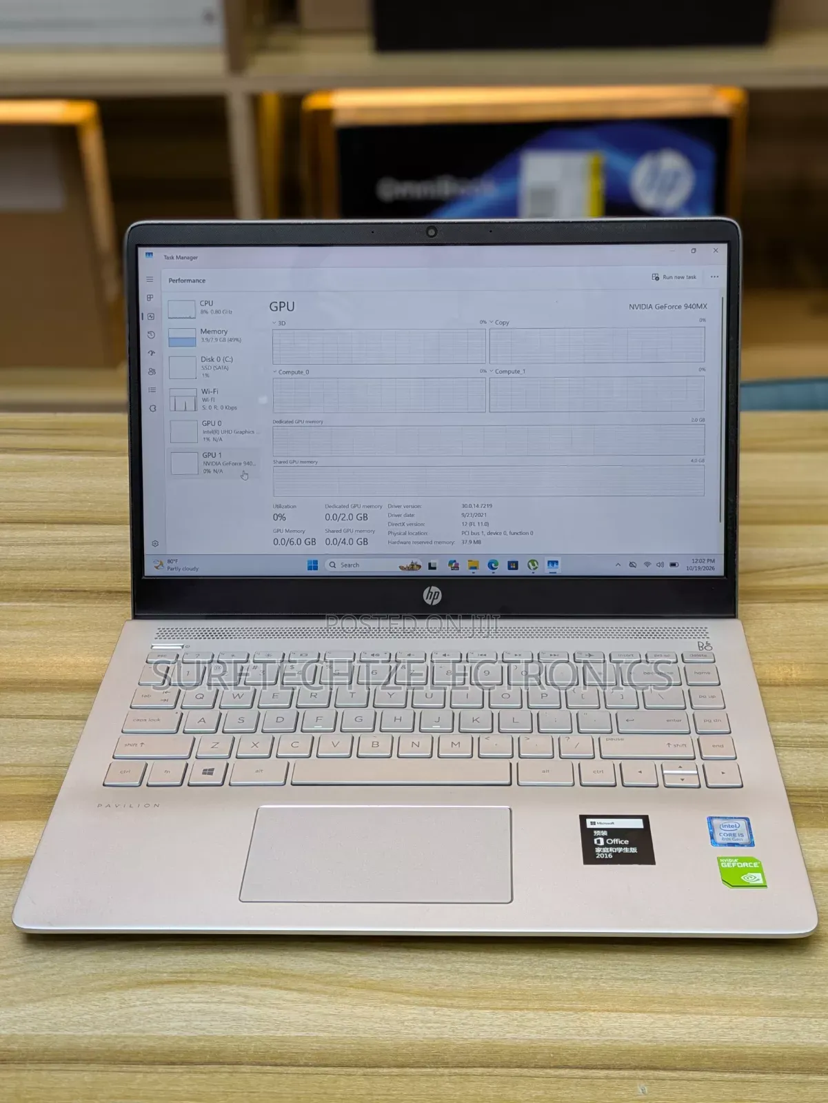 Laptop HP Pavilion 14 8GB Intel Core i5 SSD 256GB
