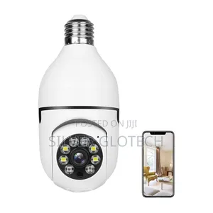 Smart Bulb Camera With Remote Viewing via Smartphone