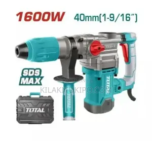 Total Rotary Hammer SDS MAX 1600W With Chisel-Locking & Anti-Vibration