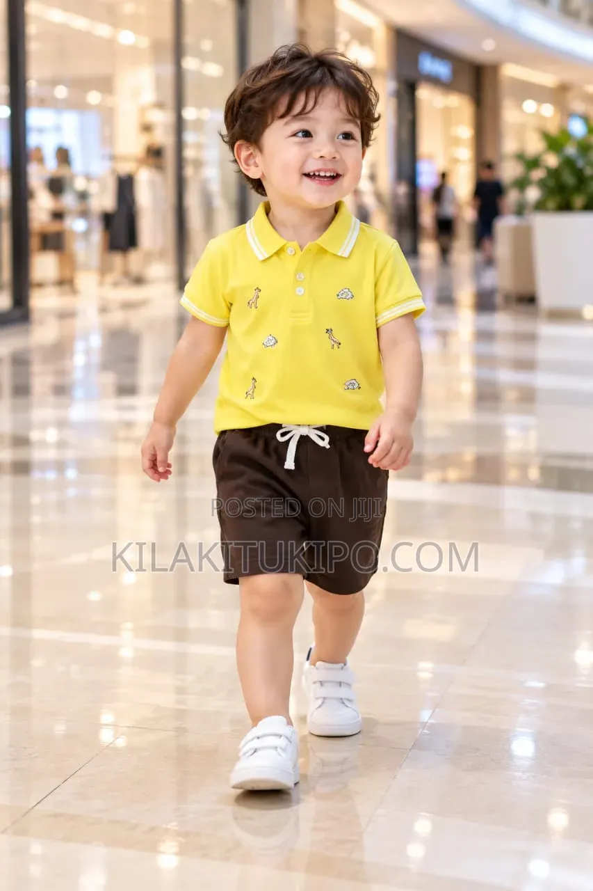 Short Pens and Tshirt High Quality Clothes Set Age 0-2yrs