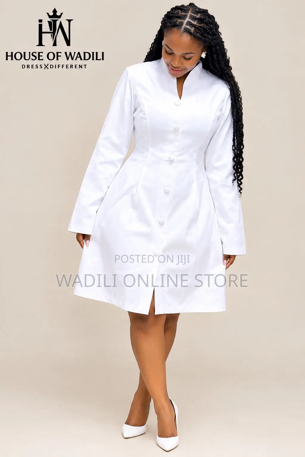 White Official Dress