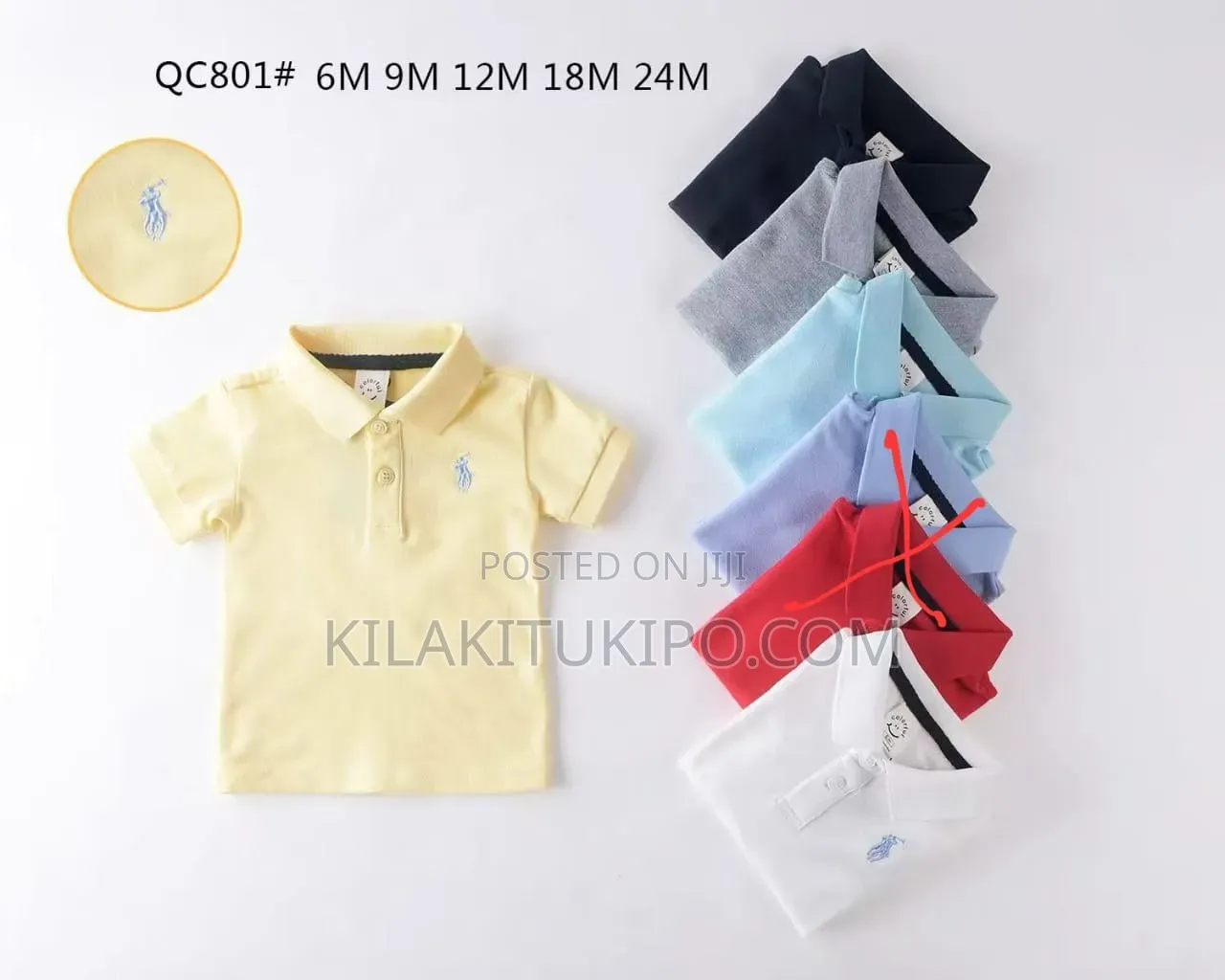 Polo Tshirt Size :0-5yr