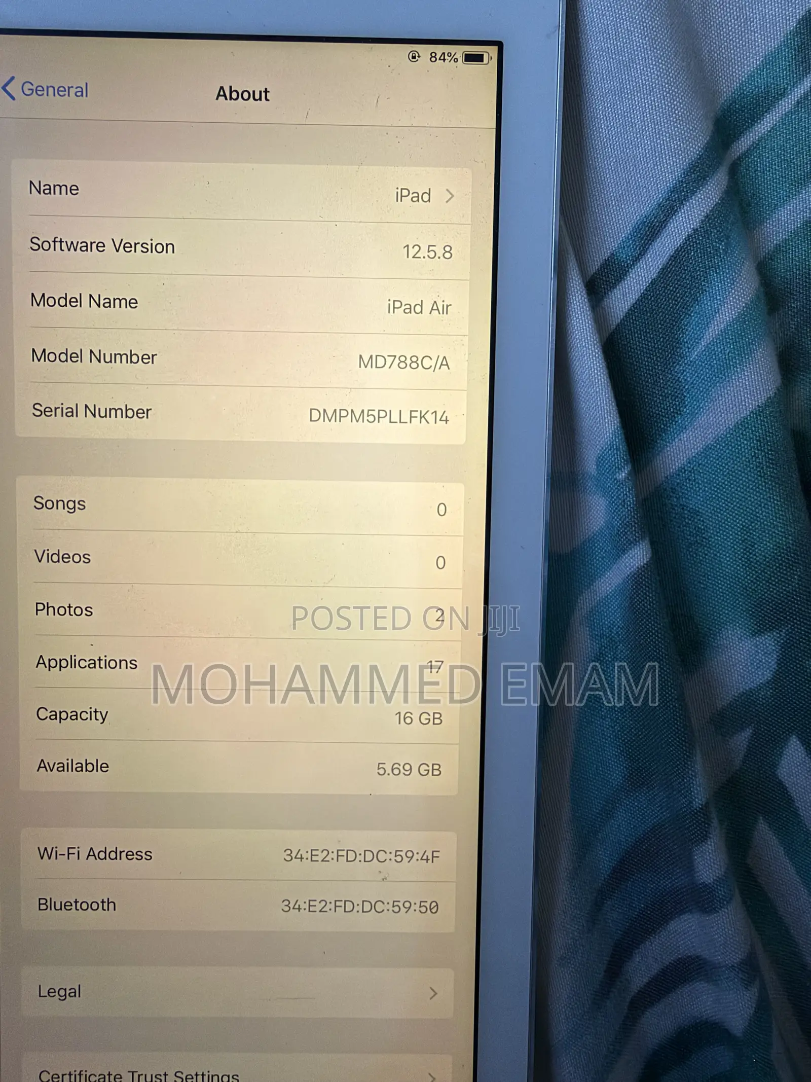 Apple iPad Pro 12.9  (2015) 16 GB Silver