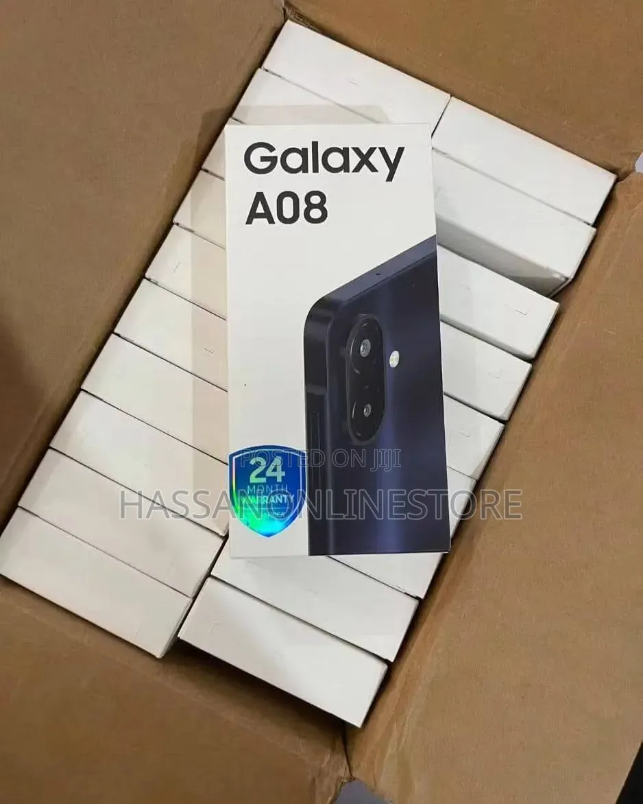 New Samsung Galaxy A08 128 GB Black