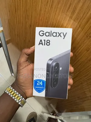 New Samsung Galaxy A18 128 GB Black