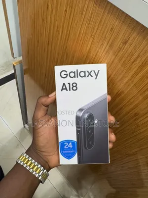 New Samsung Galaxy A18 128 GB Black