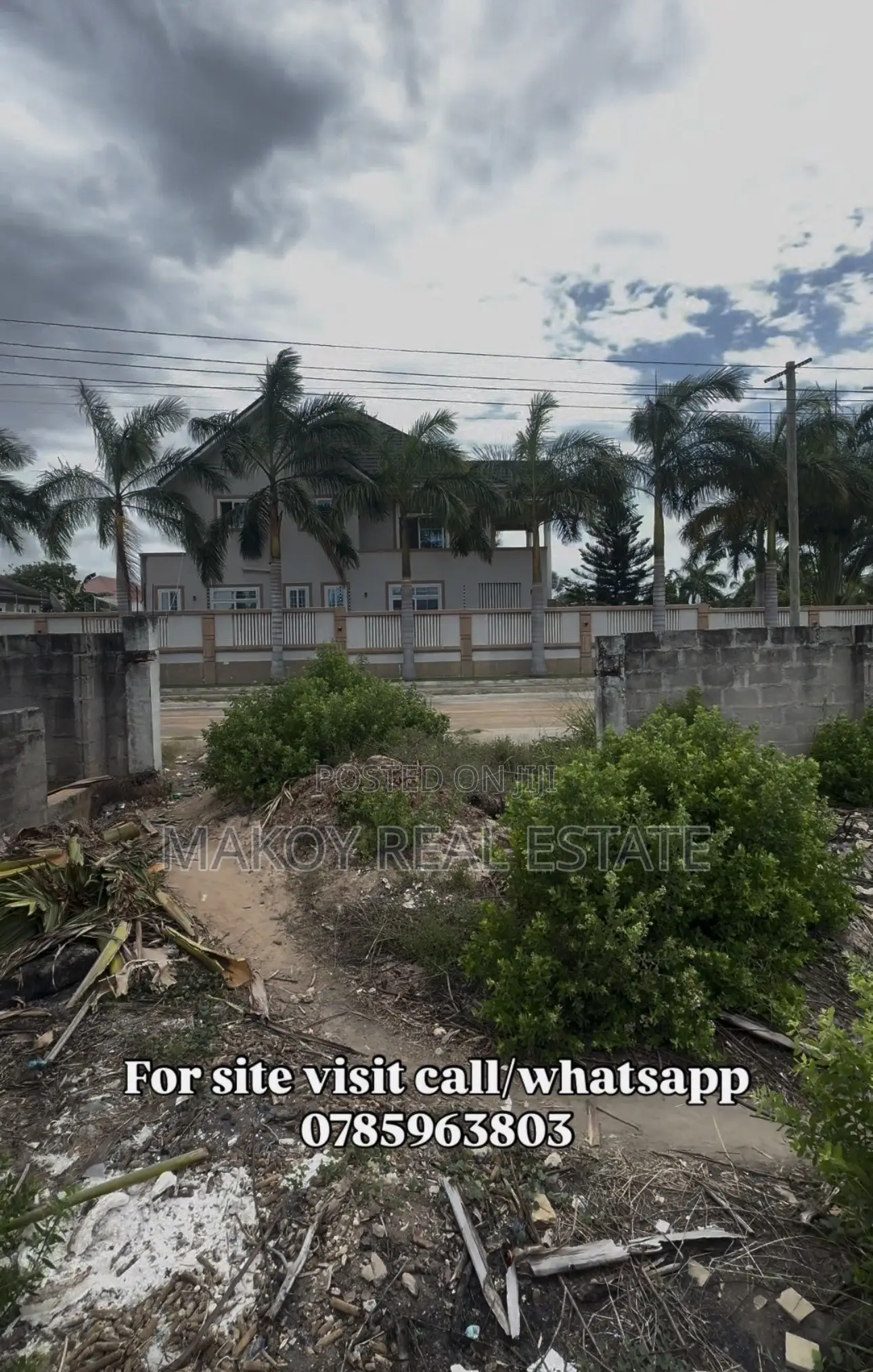 Kiwanja Kinauzwa, Mbweni JKT Block 3, Sqmtrs 1,463, Bei 500mln