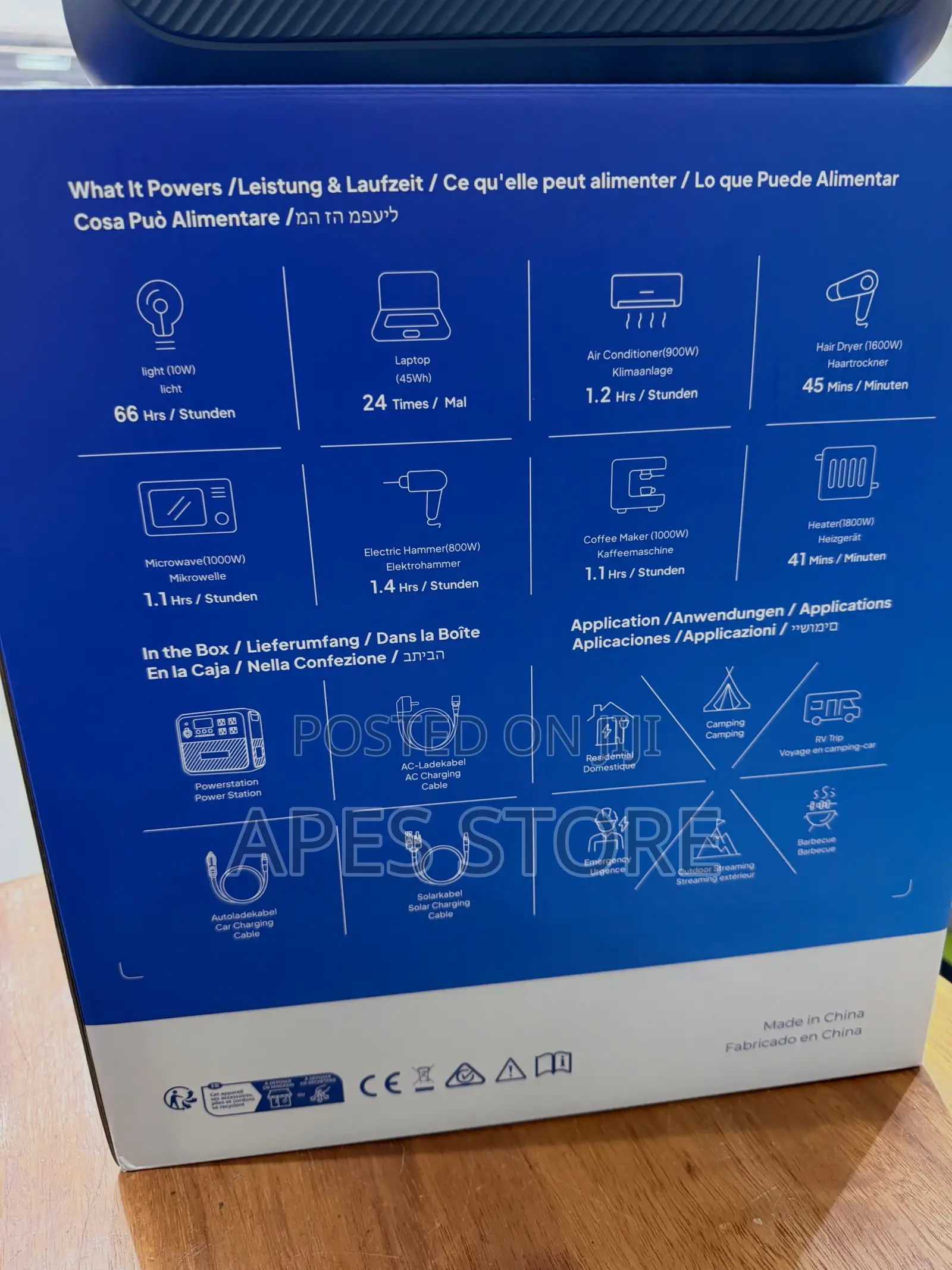 Bluetti AC180P Power Station 1800