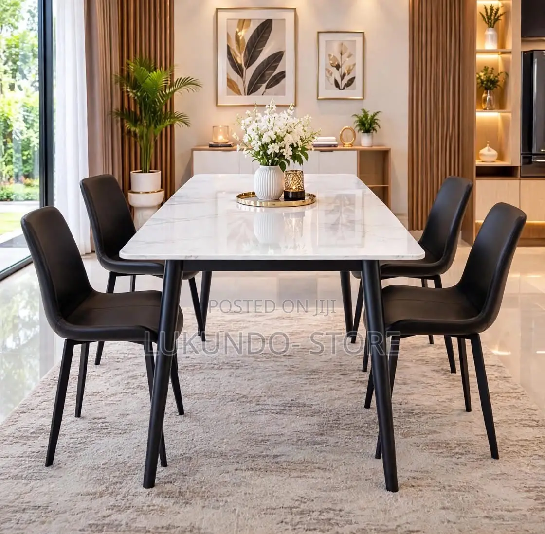 Simple Dining Table With 4 Chairs