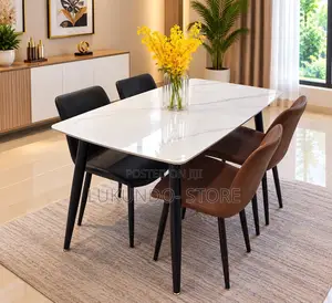 Simple Dining Table With 4 Chairs