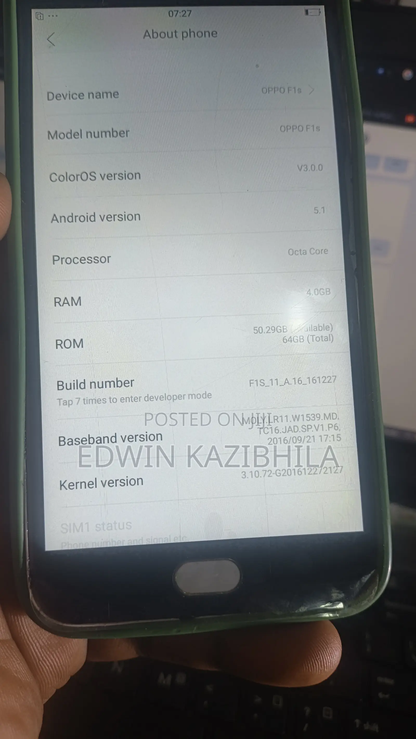 Oppo F1s 64 GB