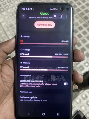 Samsung Galaxy S10 Plus 128 GB Black