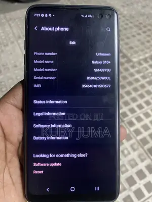 Samsung Galaxy S10 Plus 128 GB Black