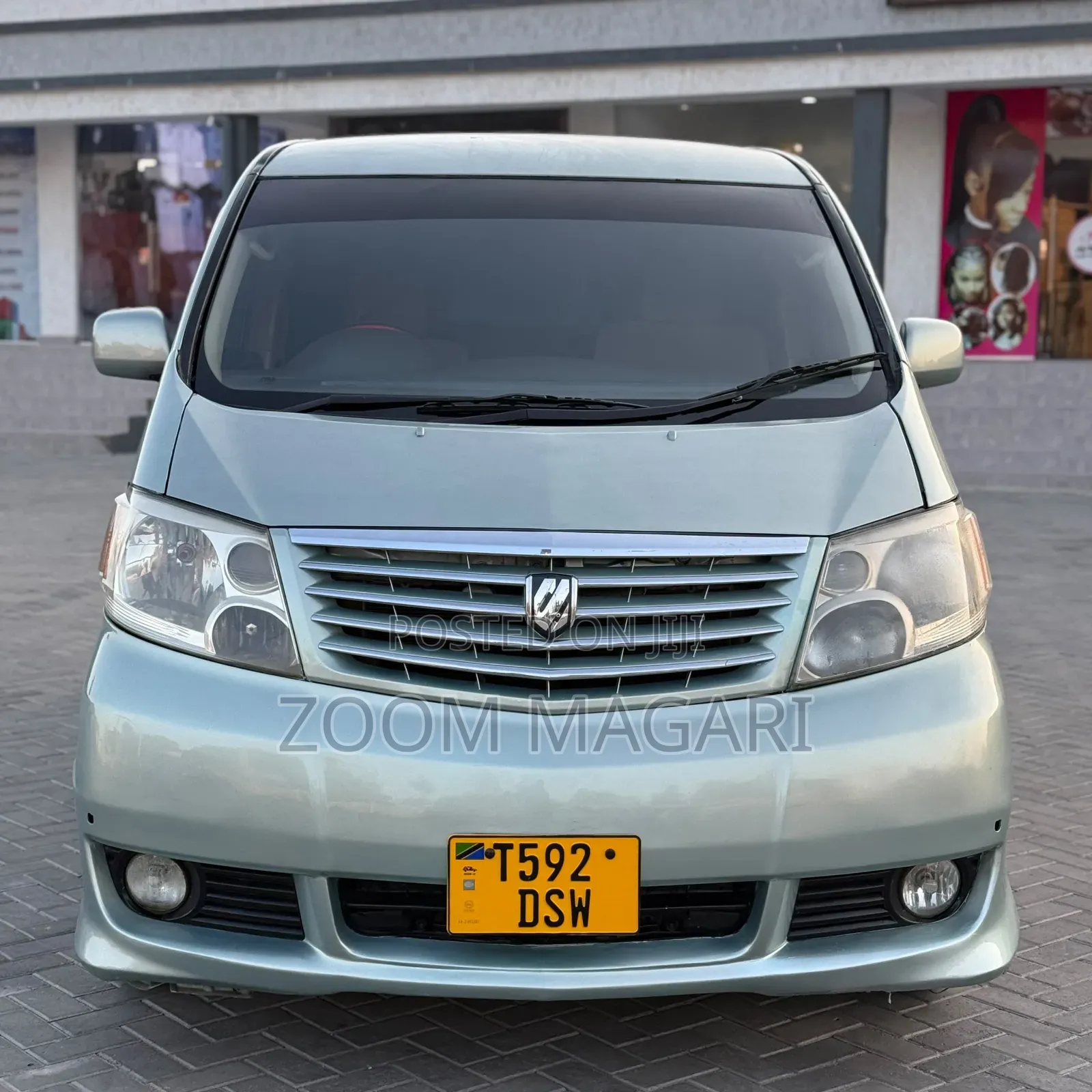 Toyota Alphard 2004 Blue