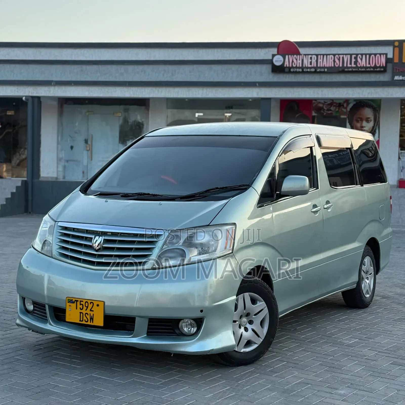 Toyota Alphard 2004 Blue