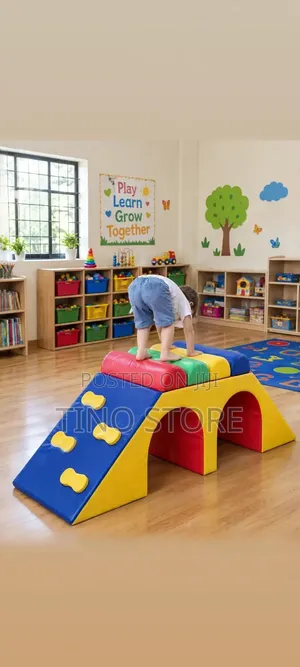 Kids Playground Climbing Amd Tunnel