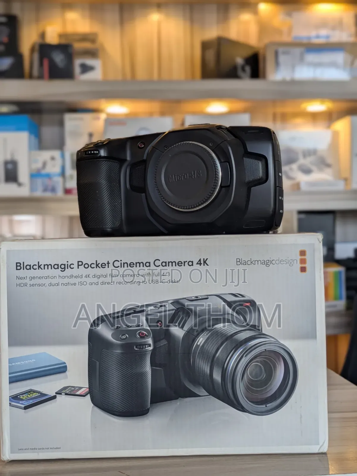 Blackmagic Pocket Cinema Camera 4k
