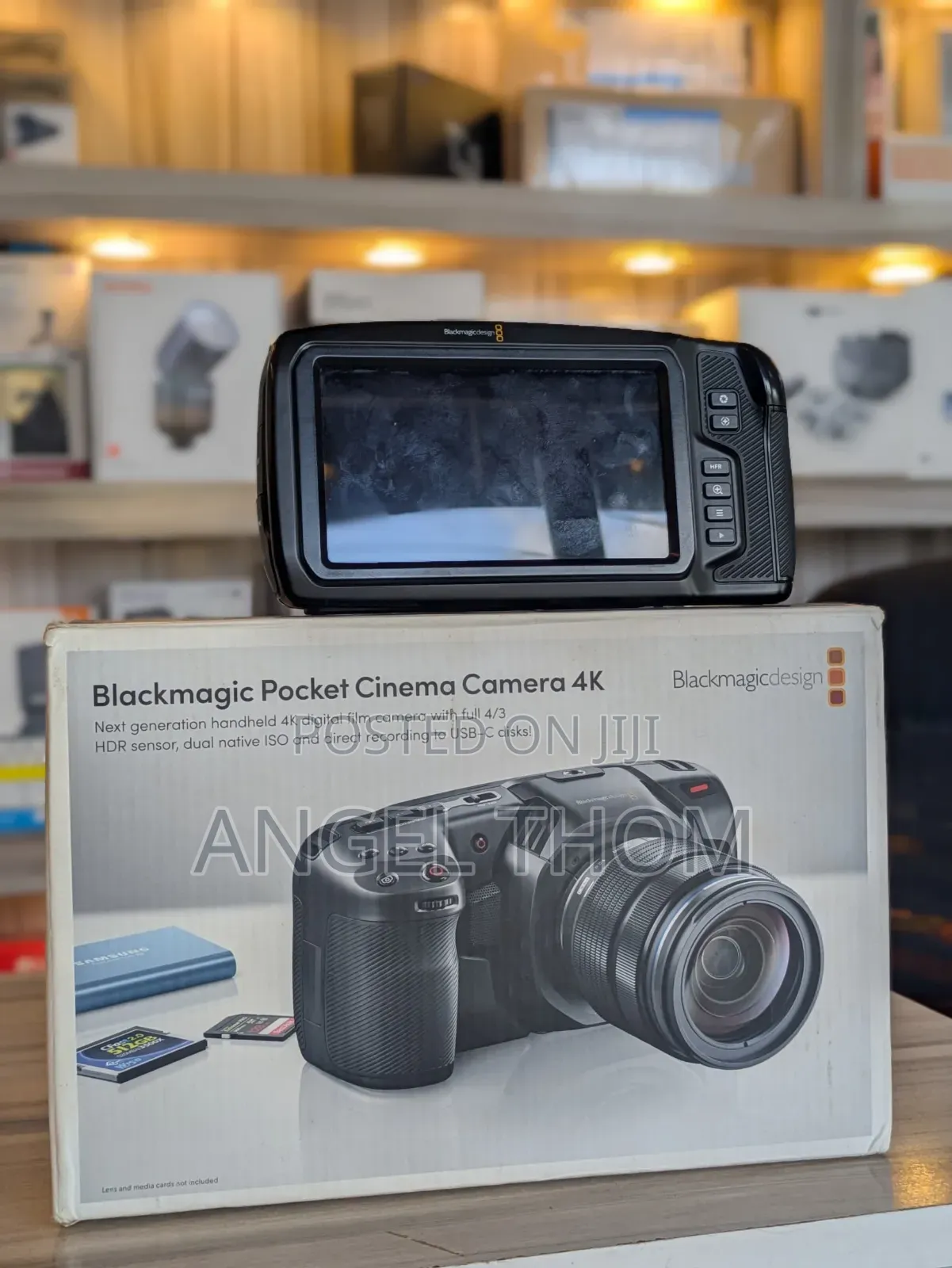 Blackmagic Pocket Cinema Camera 4k