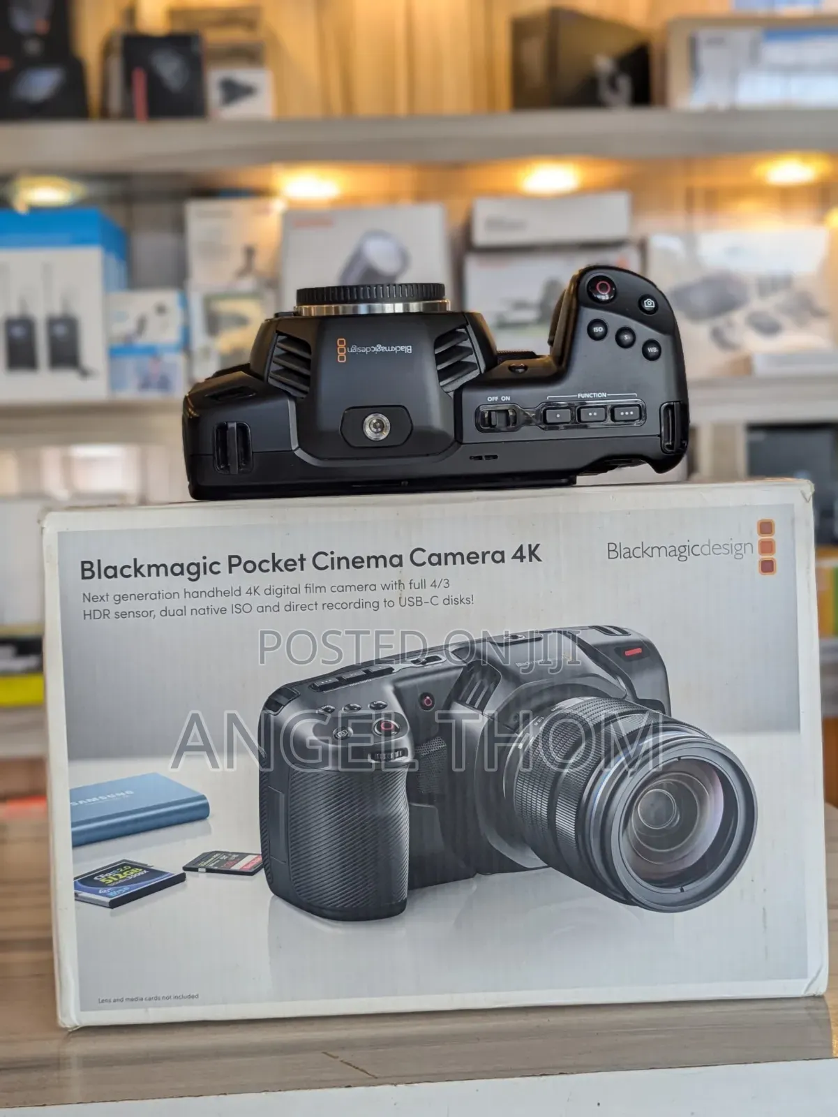 Blackmagic Pocket Cinema Camera 4k