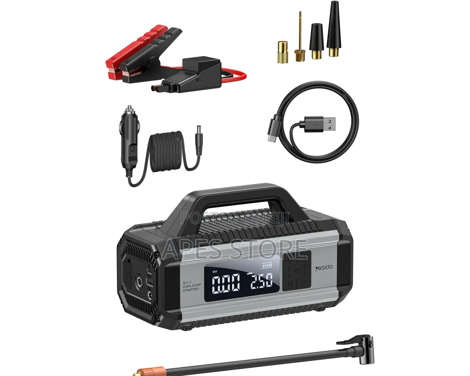 Yesido 5 in 1 Jump Starter