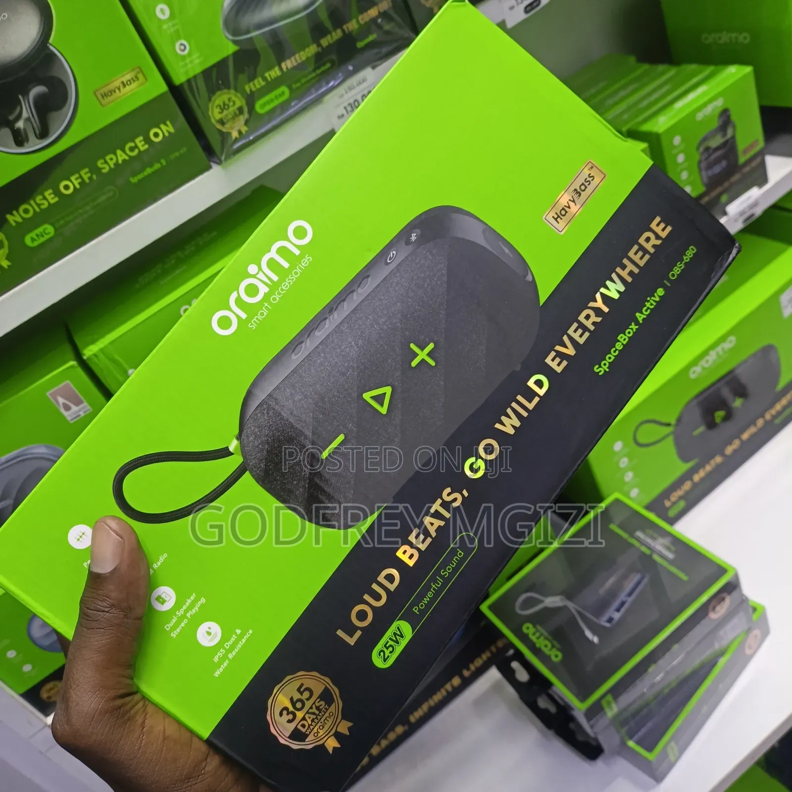 Oraimo Loud Beats Heavy 25 Watts