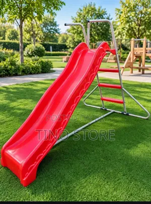 Plastic and Iron Big Children's Slide