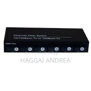 6 Fiber Port 2 RJ45 10/100m Ethernet to Fiber Optic Media Converter