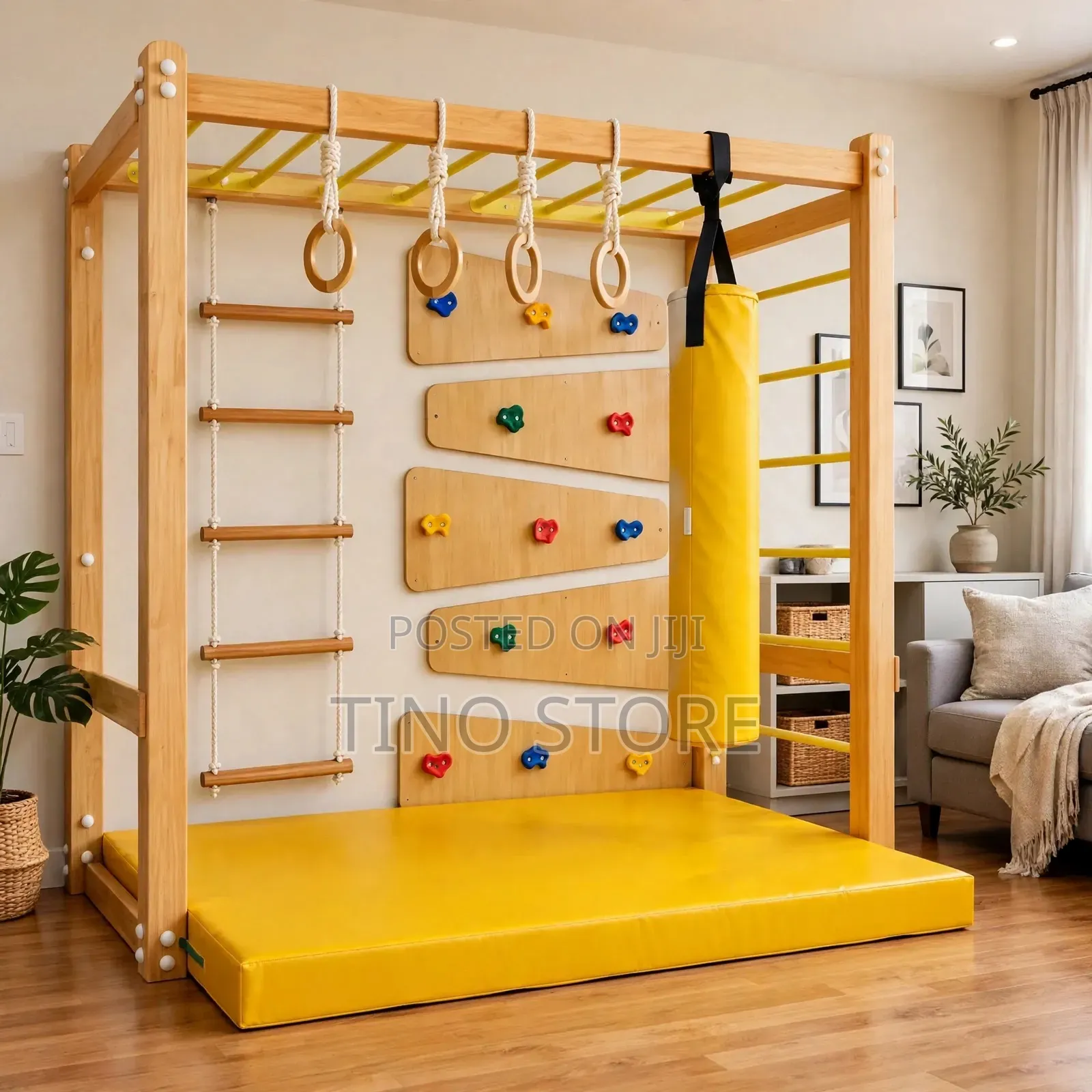 Kids Monkey Bar Climbing Wall
