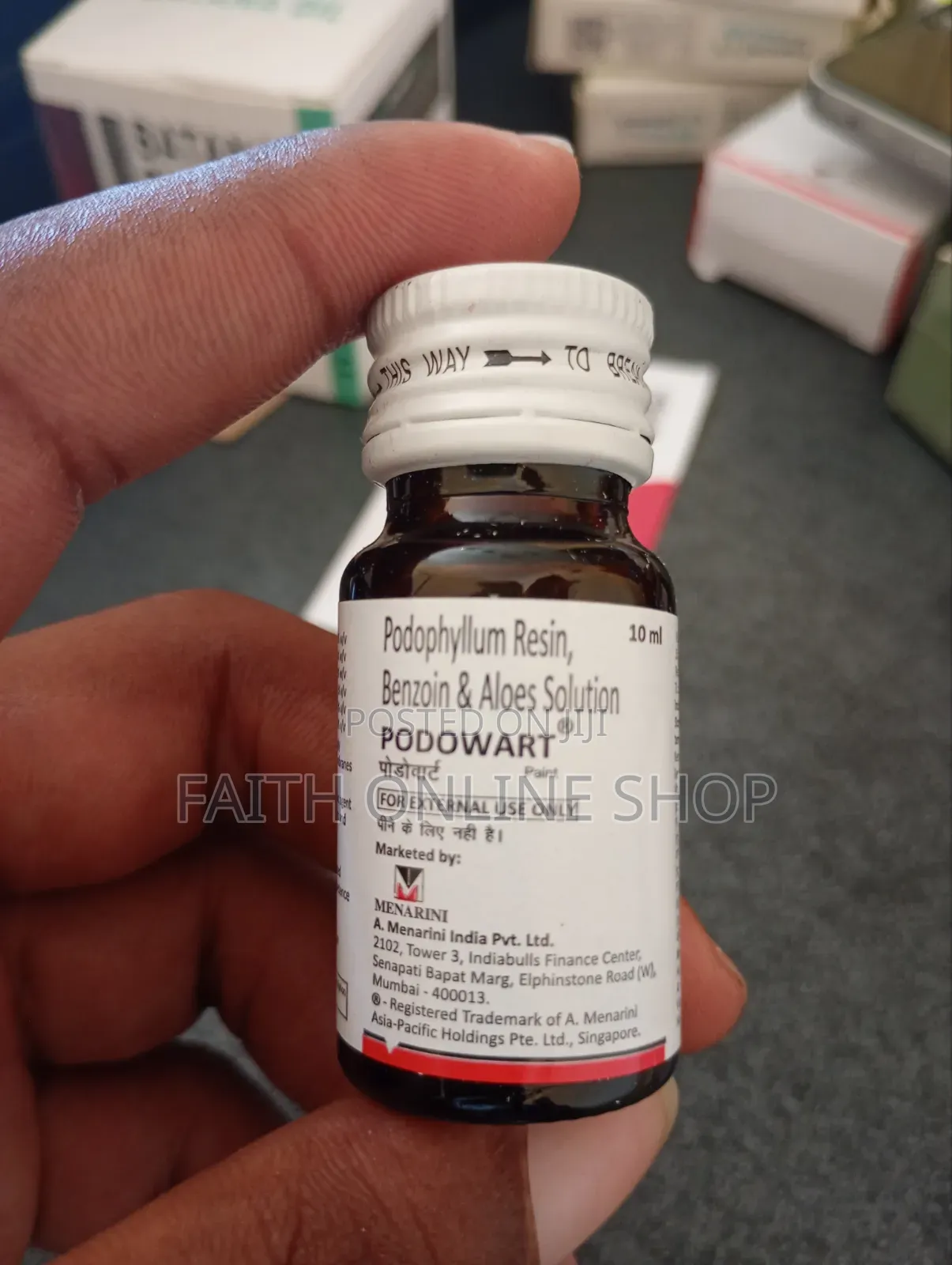 Podowart Paint for Wart Remover 10ml – Dermatological Solutions