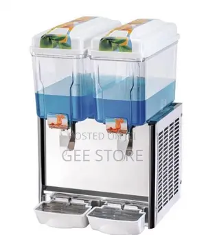 ADH Commercial Double-Tank Juice Dispenser (Model LSJ18LXBJ)