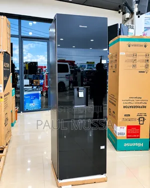 Hisense Fridge H370bmib-Wd (269L) Black Kioo
