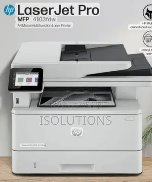 HP Laser Jet Pro MFP 4103fdw Monochrome Printer(HP 4103FD)