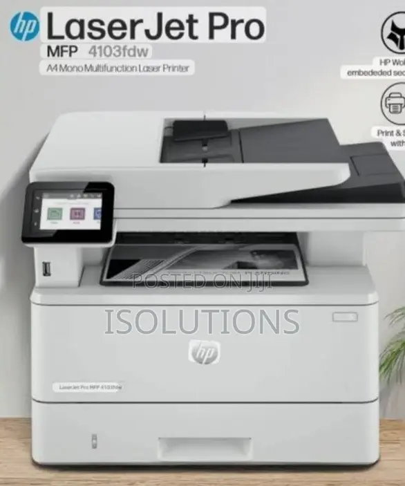 HP Laser Jet Pro MFP 4103fdw Monochrome Printer(HP 4103FD)