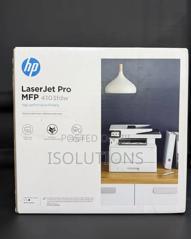 HP Laser Jet Pro MFP 4103fdw Monochrome Printer(HP 4103FD)