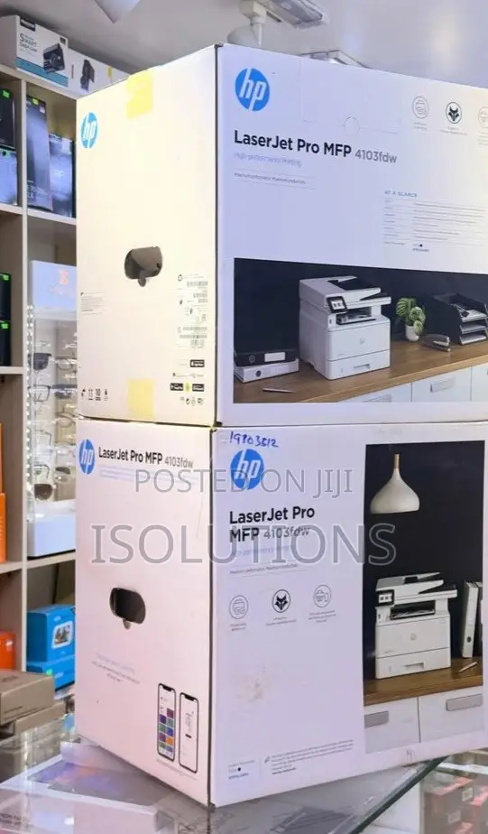HP Laser Jet Pro MFP 4103fdw Monochrome Printer(HP 4103FD)