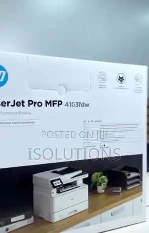 HP Laser Jet Pro MFP 4103fdw Monochrome Printer(HP 4103FD)