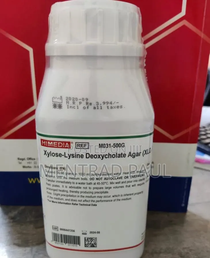 Xylose Lysine Deoxycholate Agar (Culture Medium)