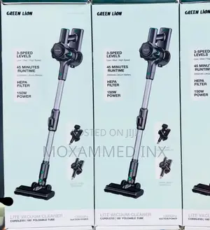 Green Lion Lite Cordless Vacuum Cleaner With 180° Foldable Tube3