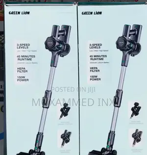 Green Lion Lite Cordless Vacuum Cleaner With 180° Foldable Tube3