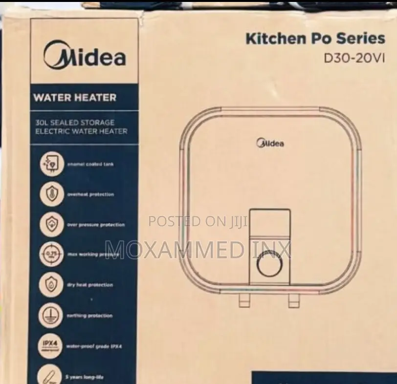 Midea Kitchen Po Series D30-20vi 30L Sealed Storage Electric Water