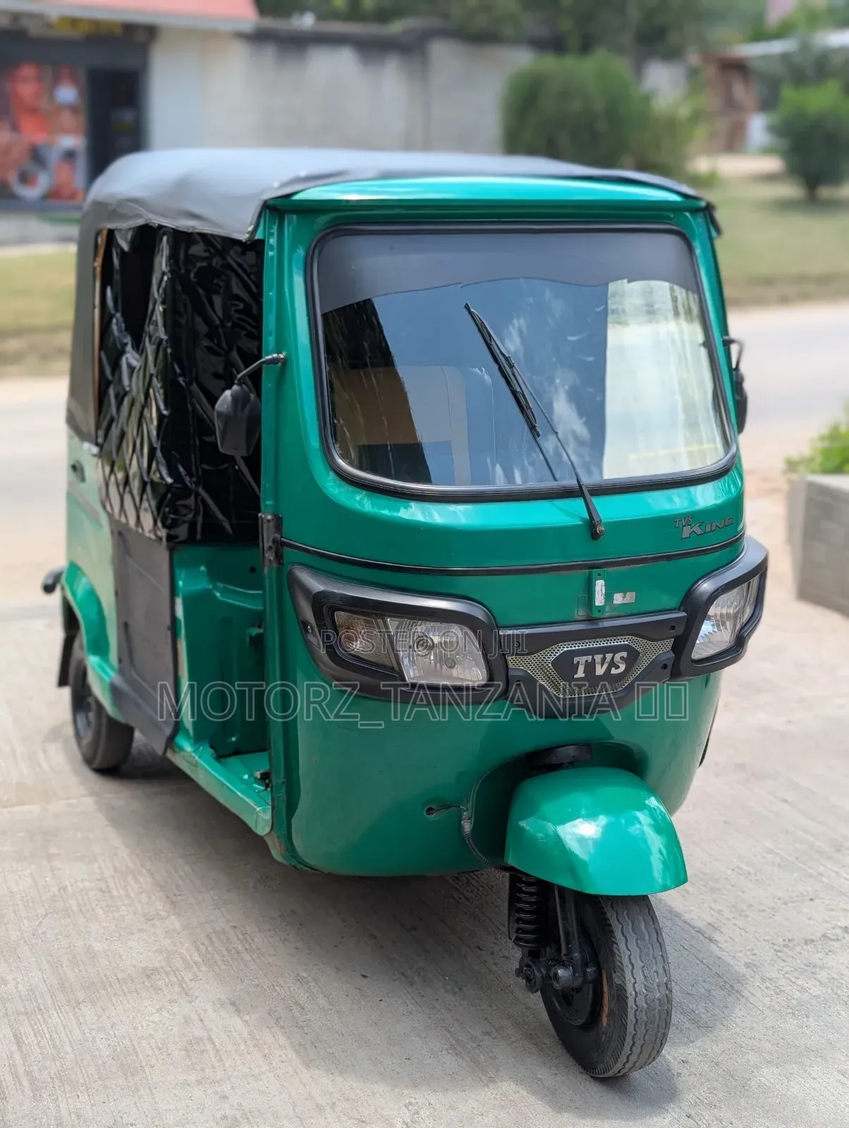 TVS King Deluxe Plus iTouch Start 2025 Green