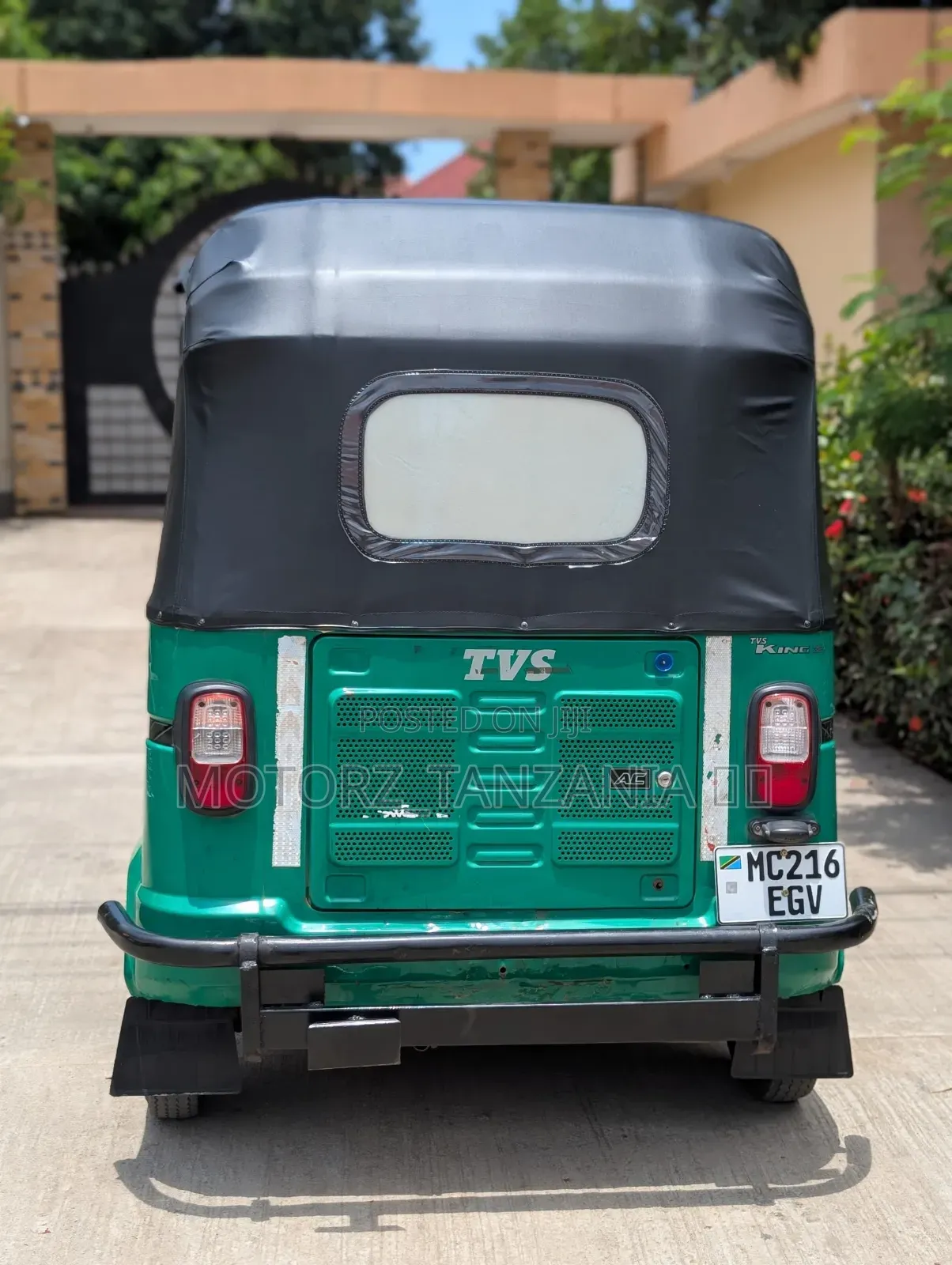 TVS King Deluxe Plus iTouch Start 2025 Green