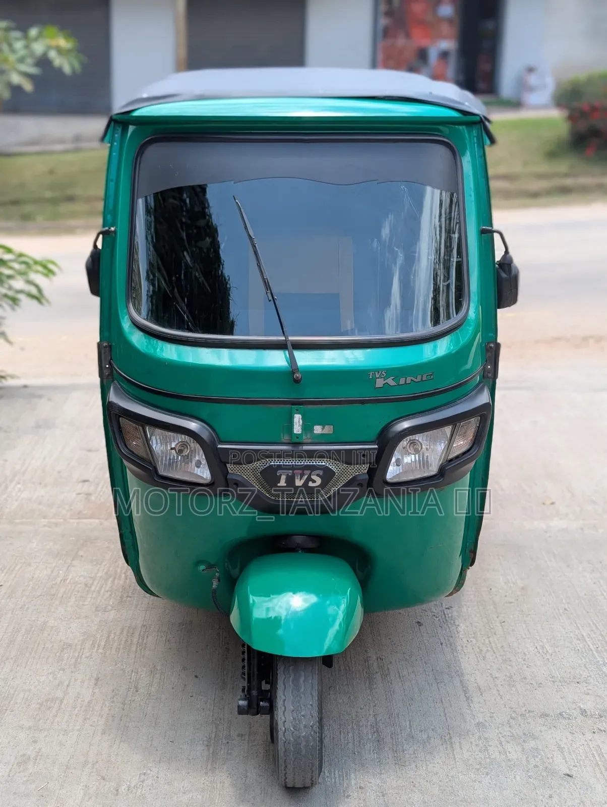 TVS King Deluxe Plus iTouch Start 2025 Green