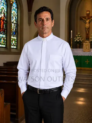 Men's Shirts New and Original for Pastors Mashati Ya Kichungaji